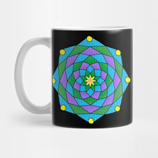 Bright & Colorful Mandala Mug